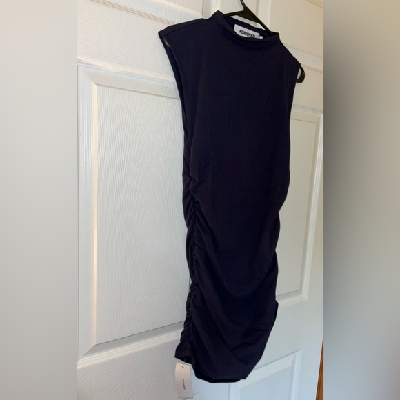 NWT Rumored Minimalist Mini Dress in Navy - Picture 5 of 7